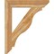 Ekena Millwork Funston Slat Rough Sawn Bracket, Western Red Cedar, 6"W x 38"D x 46"H BKT06X38X46FST06RWR - alternate 3
